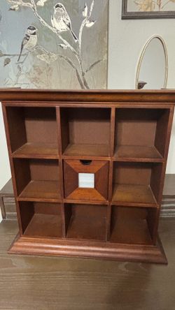 Vintage display cubes