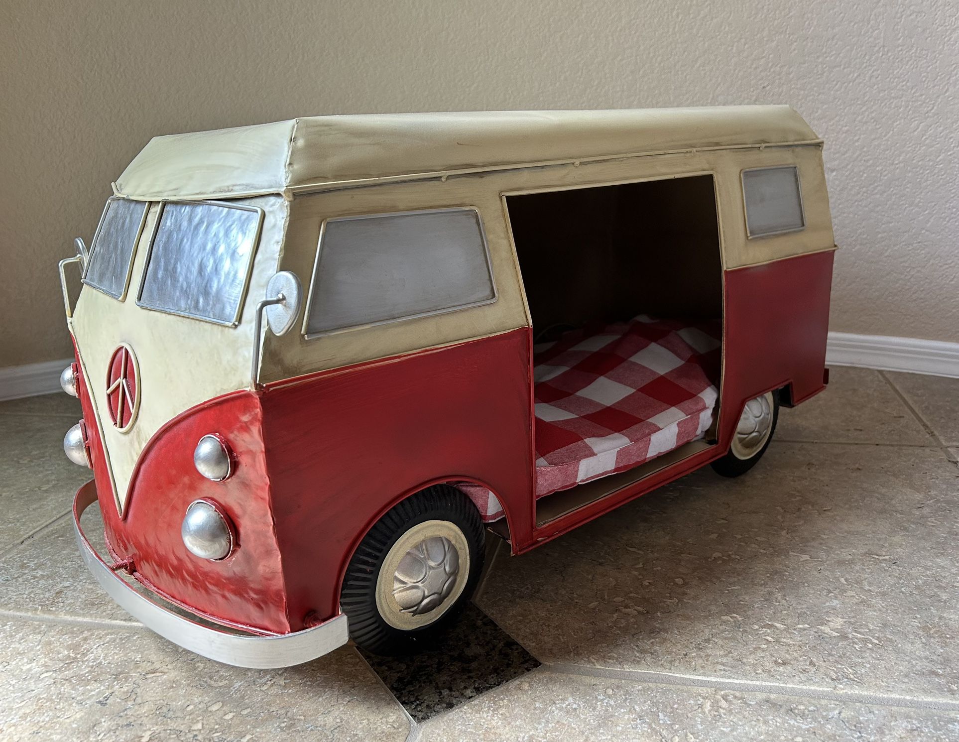 VW Bus Camper Cat Pet Bed Brand New