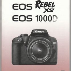 Canon EOS Rebel XS 1000D Manual Spanish / Espanol (Book Only)