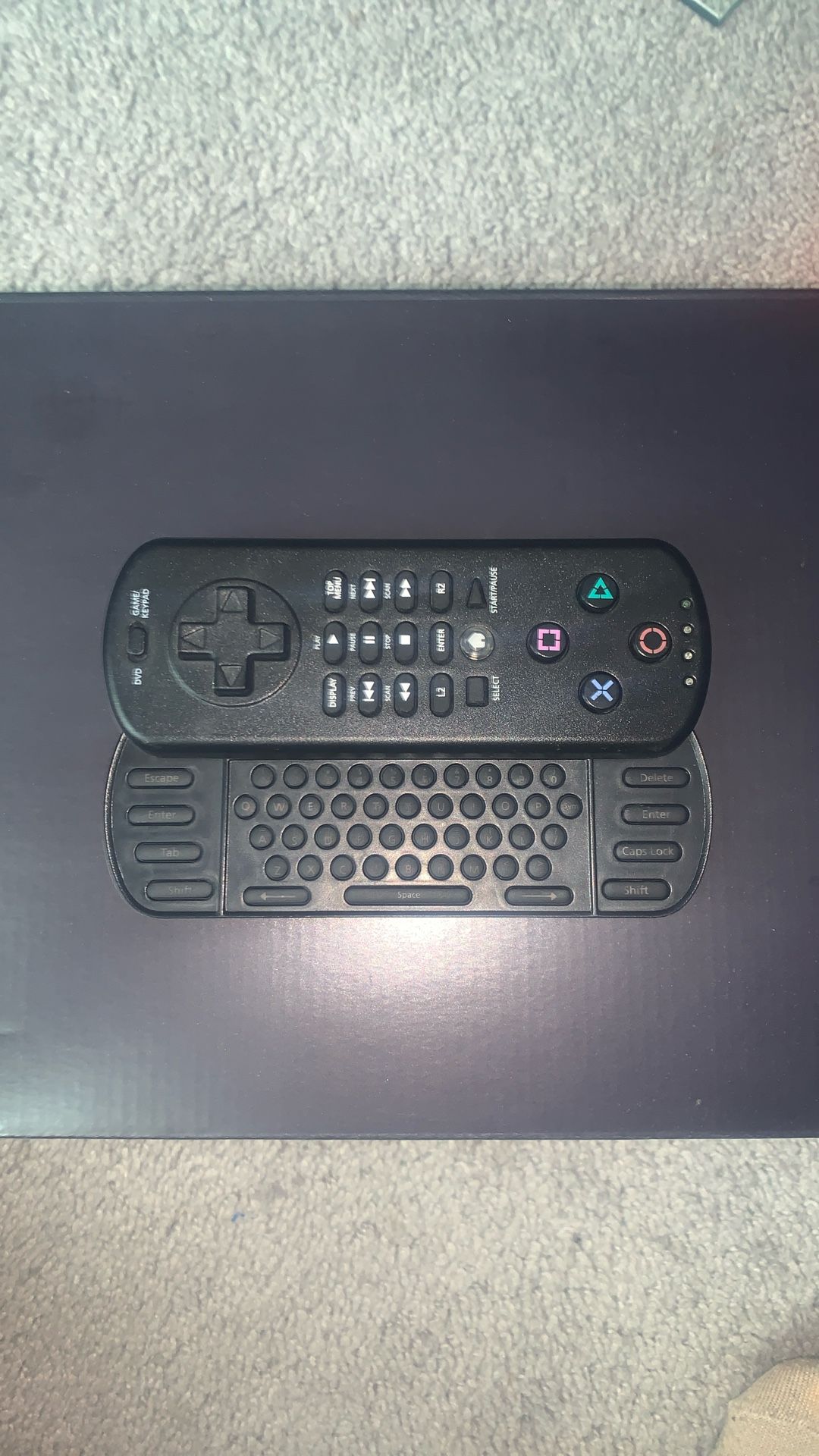 Sony PS3 Bluetooth Remote with Slide-Out Keyboard