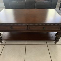 American Signature wood  table set