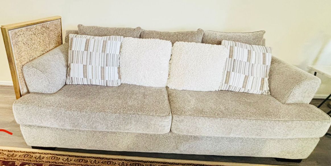 couch set, tea table and side table.