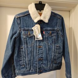 Kids Levi's Sherpa Lined Jacket