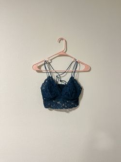 PINK Navy Blue Bralette 