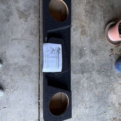 2 10inch Subwoofer Box Sealed