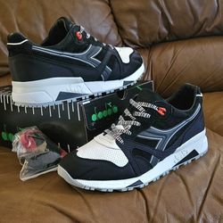 NDS Men's Diadora X  Concepts Ratpack Tuxedo Multicolor Suede Size 10