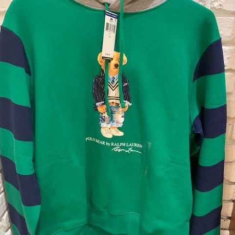 Ralph Lauren Polo Bear Fleece Sweatshirt - Green