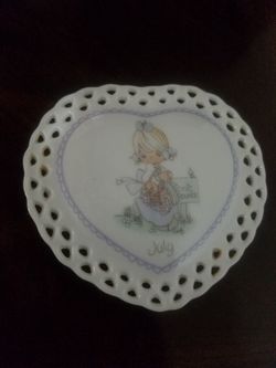 Precious Moments Jewelry Heart Box