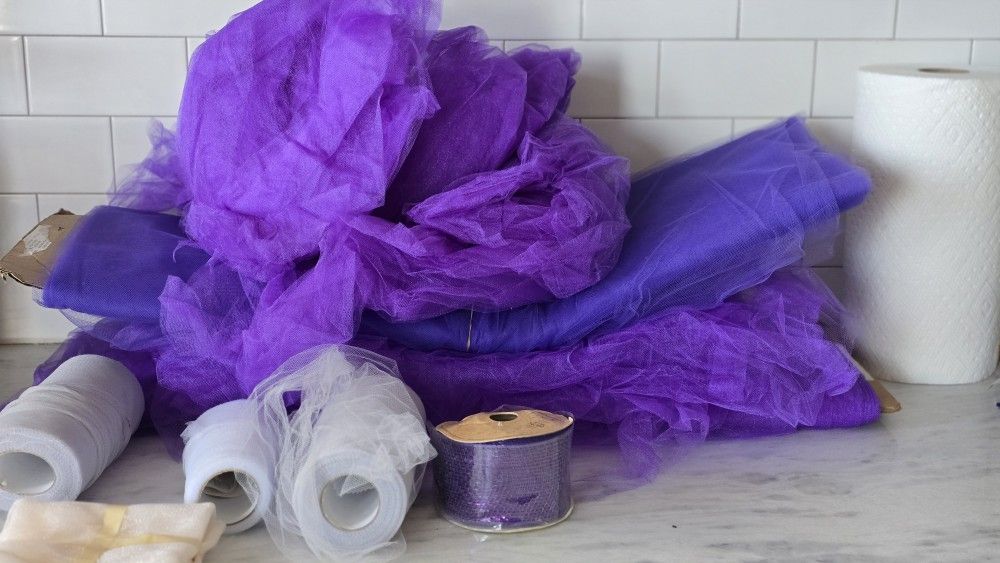 Dark Purple Tulle