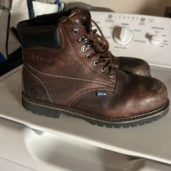 Work Boots cactus Size 10 Steel Toe 