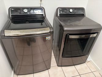 LG Washer & Dryer Set – Matching Set   Juego de Lavadora y Secadora LG