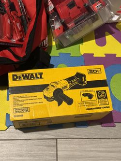 Dewalt Paddle Switch Angle Grinder 20 Volts