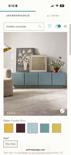 Anthropologie media console