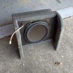 10” Sub Woofer With Box Pick Up Truck Car 