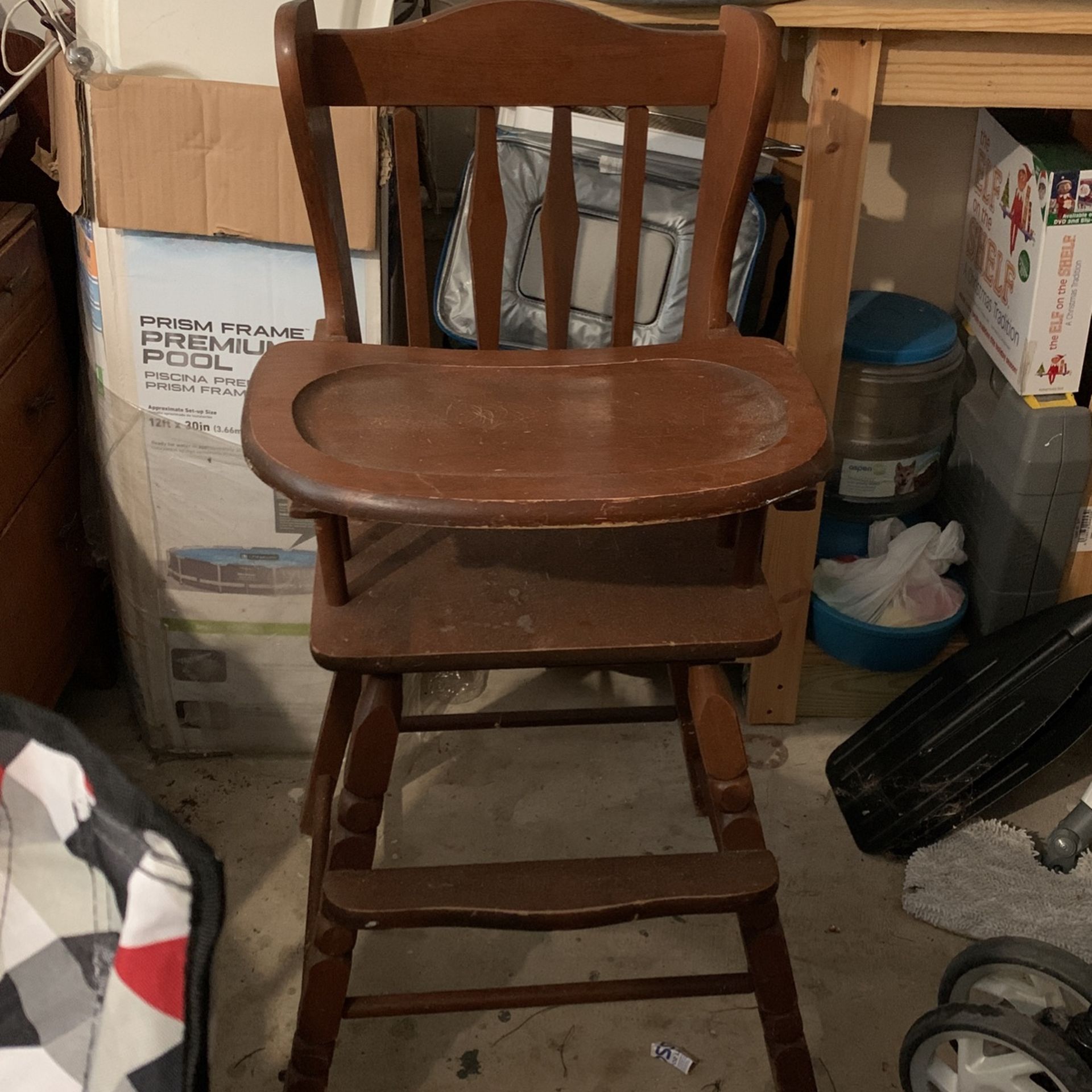 Soils Wood High Chair 