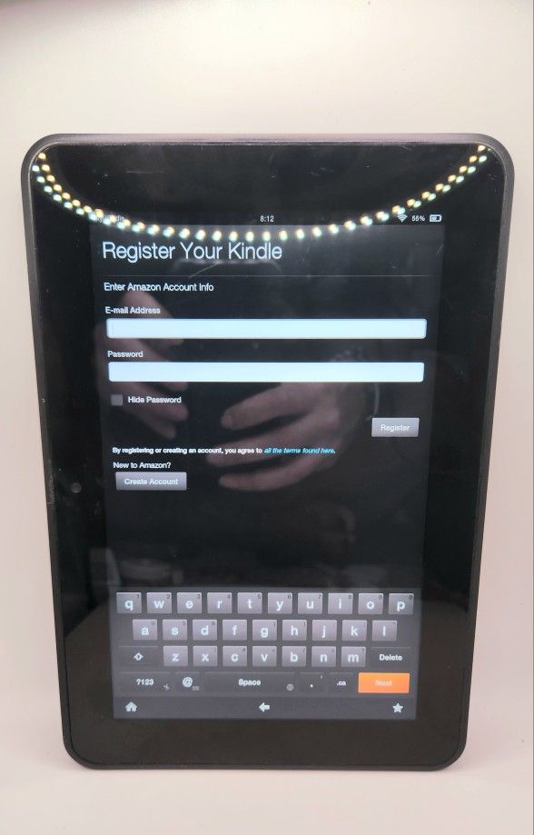 Amazon Kindle Fire HD-16GB- 8.9in 2nd Generation, Wi-Fi- Read Books, Audio Etc