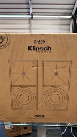 Klipsch R-60M 340W Bookshelf Monitor Speakers (Pair)
