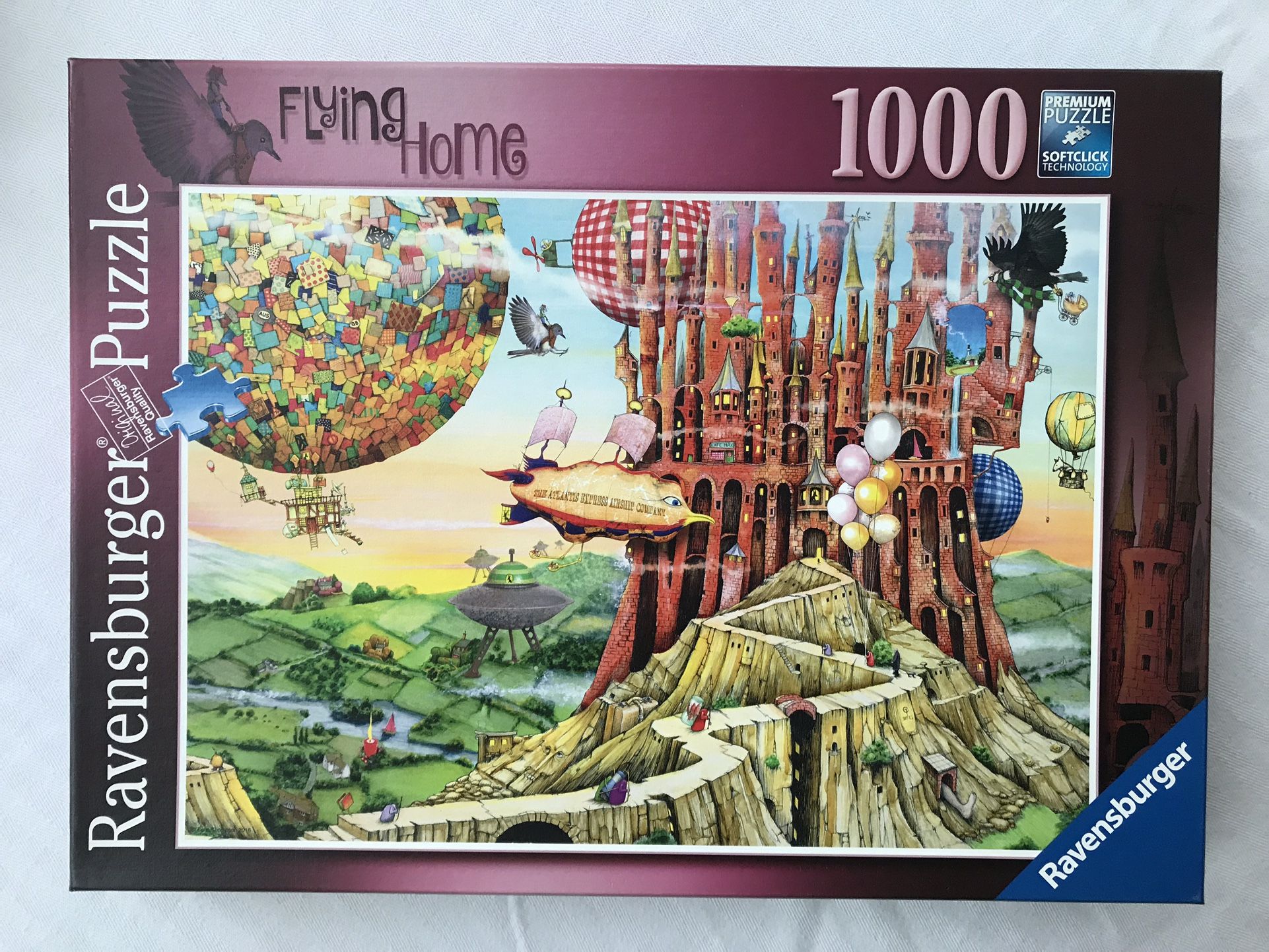 Puzzle: Colin Thompson "Flying Home" 1000-Piece