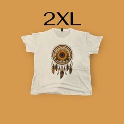 Sunflower Dreamcatcher T-Shirts - 2XL - 3 Colors (White, Red, Blue)