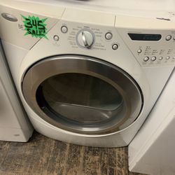White Whirlpool Dryer