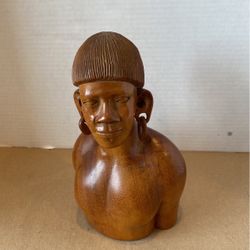 Wooden Bust