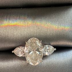 3 Carat Lab Grown Diamond Ring 