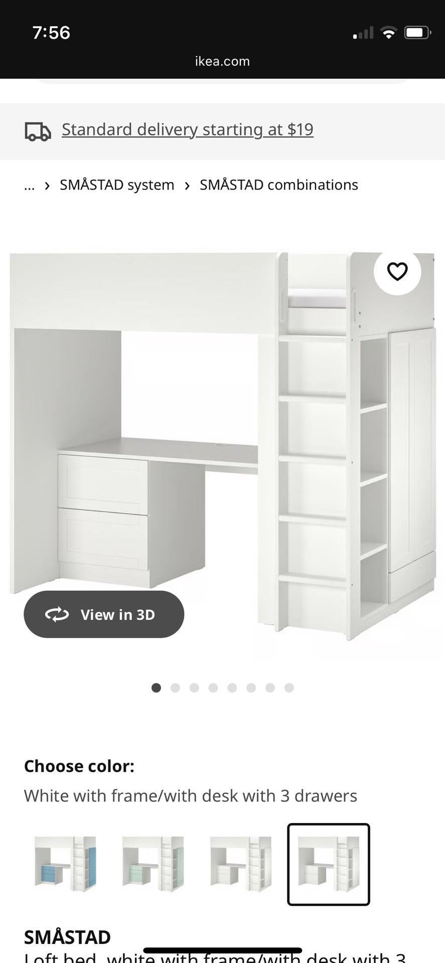 Bunkbed IKEA Småstad Style