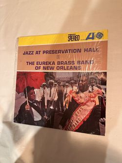 Jazz At Preseveration Hall 1 / Eureka Brass Band Of New Orleans / Atlantic SD 1408 released in 1963 Great Condition VINYL RECORD