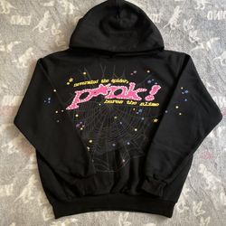 Spider Pink Hoodie 