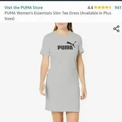 NEW-PUMA - Women's Tee Dress....Size Medium