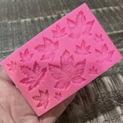 Fall/Autumn Silicone Leaves Mold