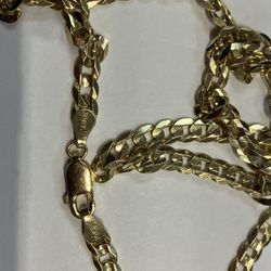 10kt Yellow Gold Curb Chain Link 108802-1 JE