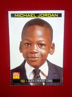 Michael Jordan Sports Illustrated Card