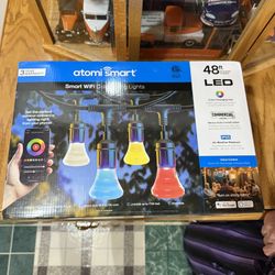 48 Feet Of Multi Colored WiFi Controlled Indoor/outdoor Lights 