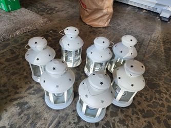 New- Metal Hanging Candle Lantern