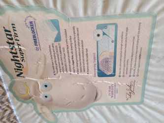 Like NEW Serta Crib Mattress