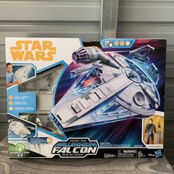 Star Wars Force Link 2.0 Kessel Run Millennium Falcon with Han Solo Figure