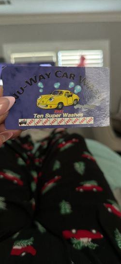 Nu-Way Car Wash Punch Card – 10 Super Washes ($240 Value)