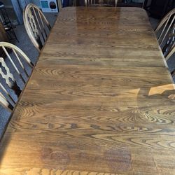 FREE Kincaid Solid Oak Dining Room Set