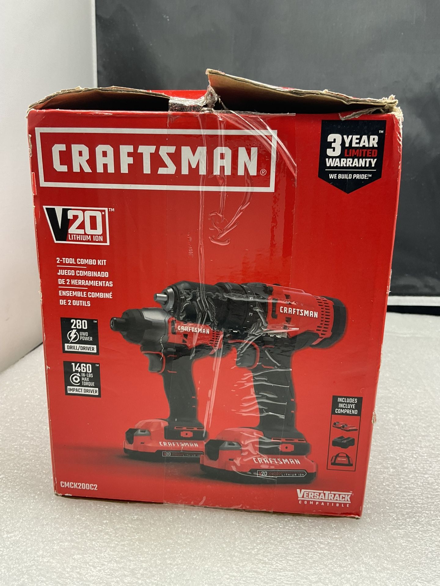 Craftsman 20V Lithium Ion Brushless 2 Tool Combo Kit CMCK210C2 NEW for Sale in Bloomfield NJ OfferUp