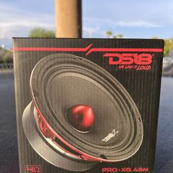 PRO-X 6.5" Mid-Range Bullet Loudspeaker 250 Watts Rms 4-Ohm