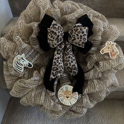 Safari Themed Wreath 
