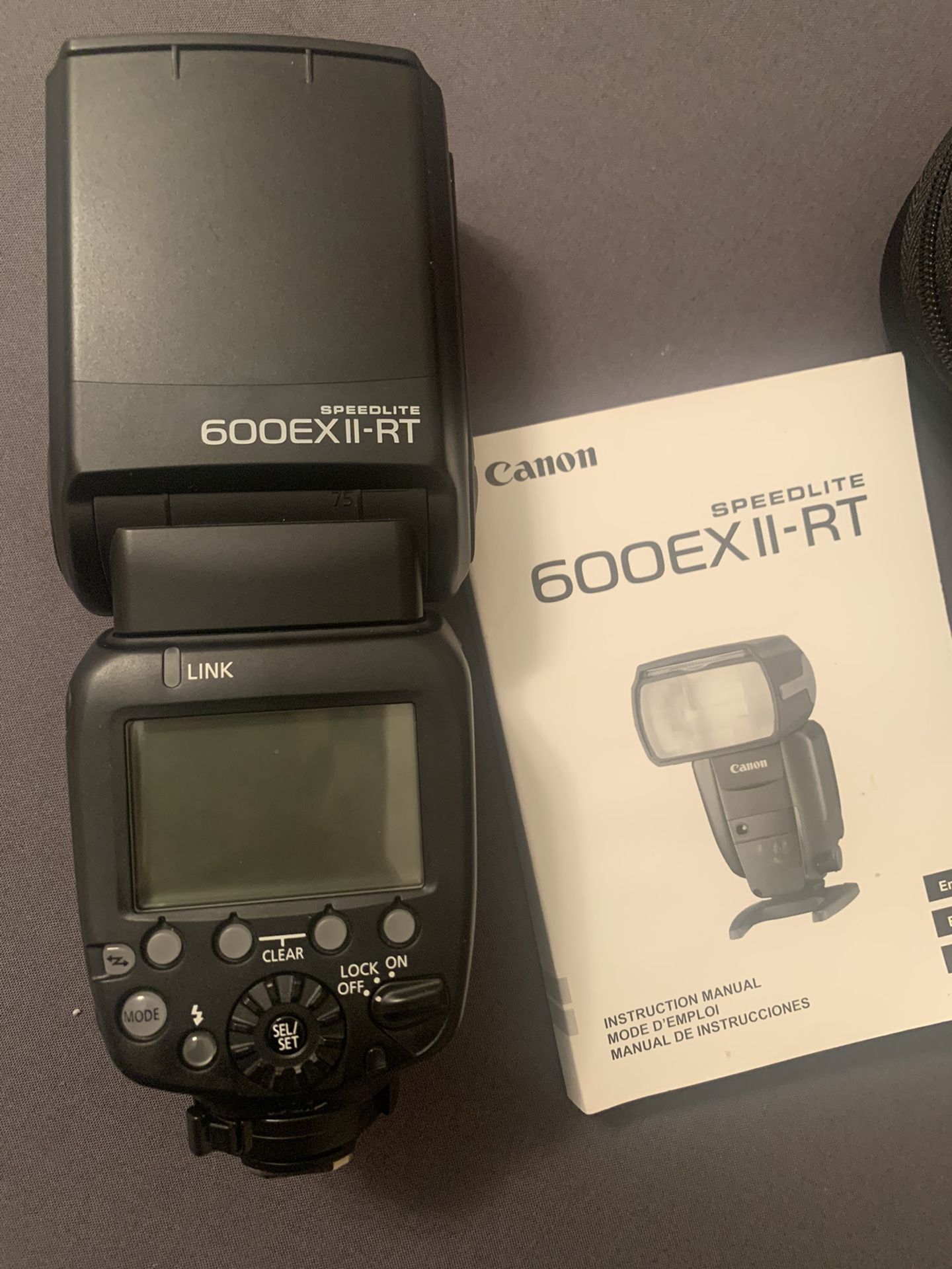 canon speedlite 600ex ii-rt