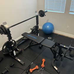 Multi Functional Home Gym with Stall Mats
