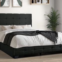 NEW FULL QUEEN KING SIZE PLATFORM STORAGE BED WITH MATTRESS AND FREE DELIVERY— BEDROOM FURNITURE SECTIONAL SOFA IS AVAILABLE 