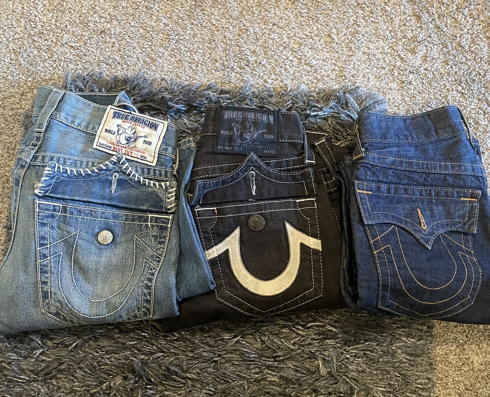 True Religion Pack (3 PAIRS SIZE 28)