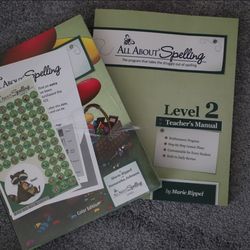 All about Spelling Level 2 with Review box Homeschool curriculum.