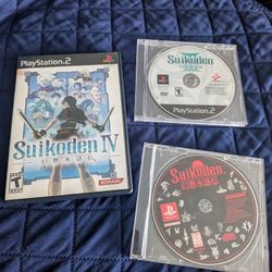 Suikoden 1 I & 2 II (PS1) and Suikoden 3 III (PS2)