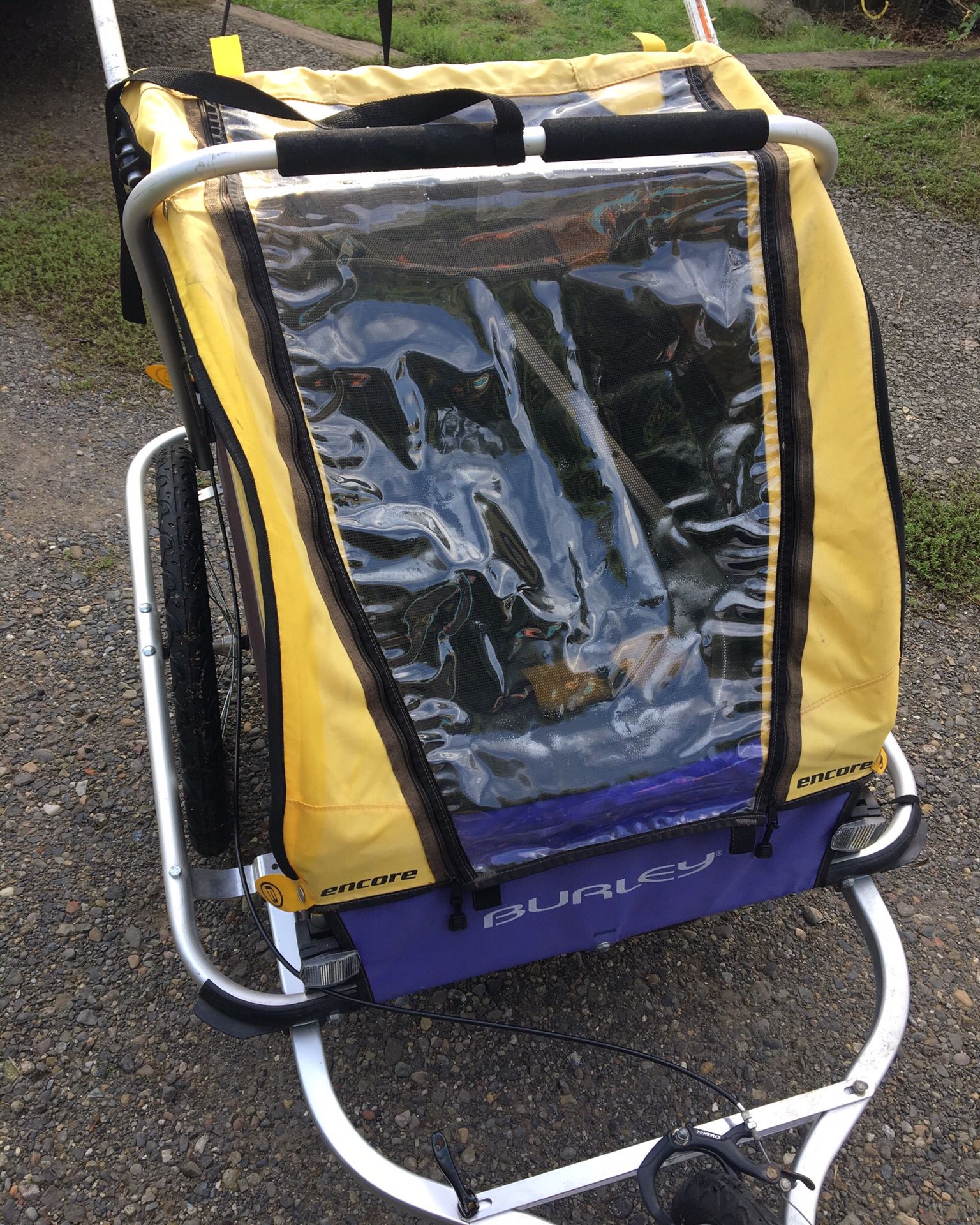 Burley Bike Trailer Jogger Stroller FREE Kelty Backpack carrier