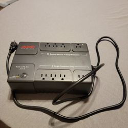 APC Back-Ups ES 350-BE350R Portable Backup Battery Surge Protection 120V 12A 60HZ 200w